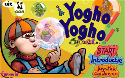 Yogho! Yogho! spel - Screenshot - Game Title Image