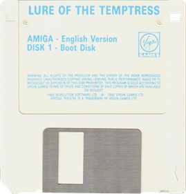 Lure of the Temptress - Disc Image
