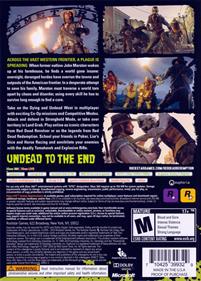 Red Dead Redemption: Undead Nightmare - Box - Back Image