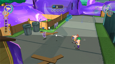 Phineas and Ferb: Across the 2nd Dimension - Screenshot - Gameplay Image