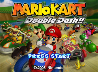 Mario Kart: Double Dash!! - Screenshot - Game Title Image