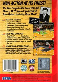 NBA Action '94 - Box - Back Image