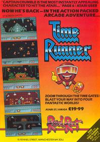 Time Runner - Advertisement Flyer - Front Image
