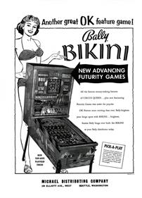Bikini - Advertisement Flyer - Front Image