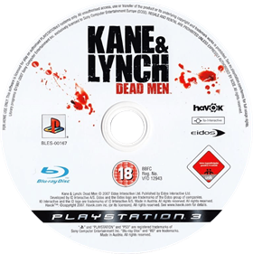 Kane & Lynch: Dead Men - Disc Image