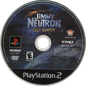 Jimmy Neutron: Boy Genius - Disc Image