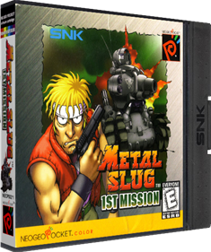 Metal Slug: 1st Mission - Box - 3D Image