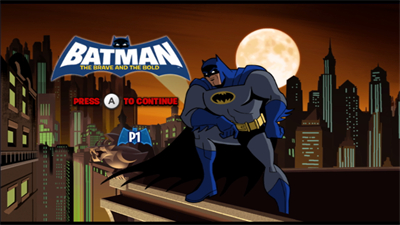 Batman: The Brave and the Bold: The Videogame - Screenshot - Game Title Image