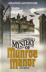 Mystery of Munroe Manor - Box - Front Image