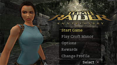 Lara Croft: Tomb Raider: Anniversary - Screenshot - Game Title Image