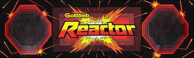 Reactor - Arcade - Marquee Image