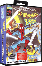 Spider-Man & X-Men: Arcade's Revenge - Box - 3D Image