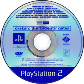 Drakan: The Ancients' Gates - Disc Image