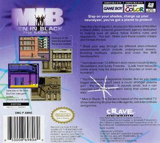 Men in Black: The Series - Box - Back Image