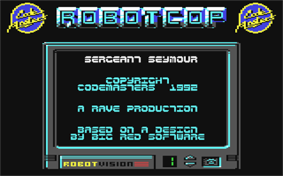 Sergeant Seymour: Robot Cop - Screenshot - Game Title Image
