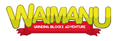 Waimanu: Grinding Blocks Adventure - Clear Logo Image