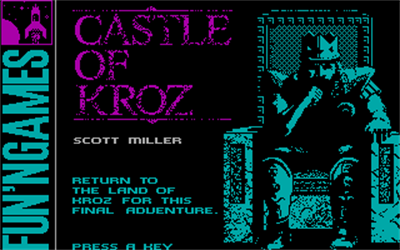 Return to Kroz - Screenshot - Game Title Image