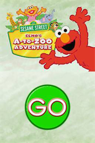 123 Sesame Street: Elmo's A-to-Zoo Adventure: The Videogame - Screenshot - Game Title Image