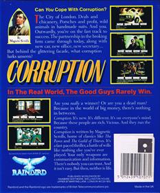 Corruption - Box - Back Image