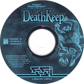 Advanced Dungeons & Dragons: DeathKeep - Disc Image