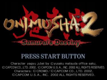 Onimusha 2: Samurai's Destiny - Screenshot - Game Title Image