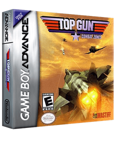 Top Gun: Combat Zones - Box - 3D Image