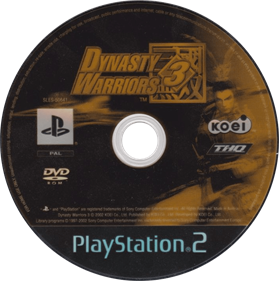 Dynasty Warriors 3 - Disc Image