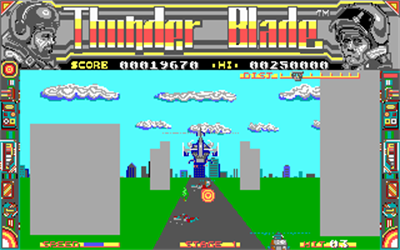 Thunder Blade - Screenshot - Gameplay Image