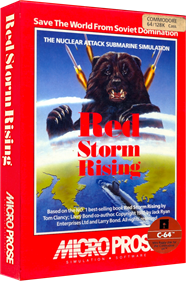 Red Storm Rising - Box - 3D Image