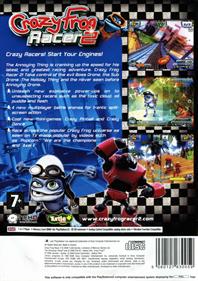 Crazy Frog Arcade Racer - Box - Back Image