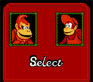Super Donkey Kong: Xiang Jiao Chuan - Screenshot - Game Select Image
