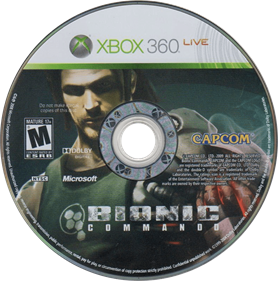Bionic Commando (2009) - Disc Image