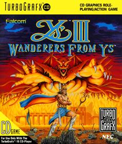 Ys III: Wanderers from Ys - Box - Front Image