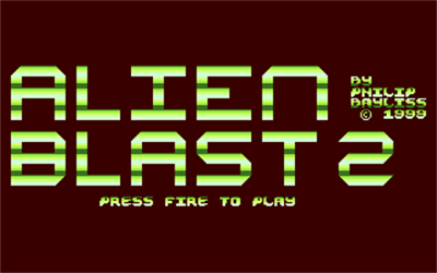 Alien Blast II - Screenshot - Game Title Image