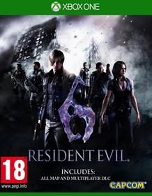 Resident Evil 6 - Box - Front Image