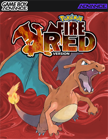 Pokémon FireRed Version - Fanart - Box - Front Image