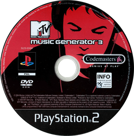 MTV Music Generator 3: This is the Remix - Disc Image