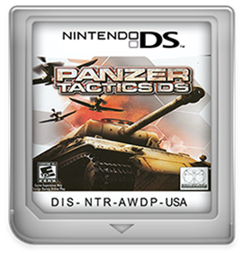Panzer Tactics DS - Fanart - Cart - Front