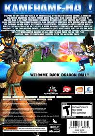 Dragon Ball Z: Ultimate Tenkaichi - Fanart - Box - Back