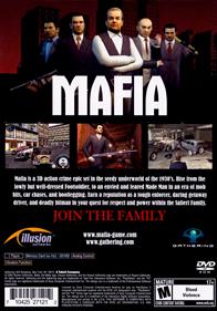 Mafia - Box - Back Image