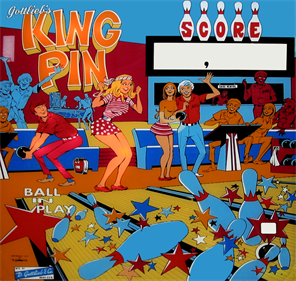 King Pin (Gottlieb) - Arcade - Marquee Image