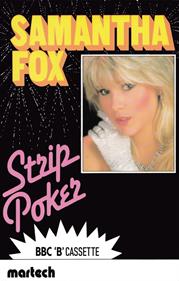 Samantha Fox Strip Poker - Box - Front Image