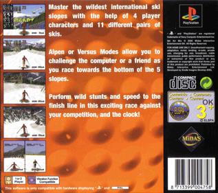 Ski Air Mix - Box - Back Image