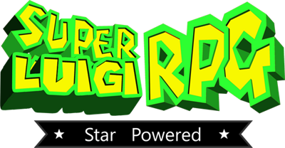 Super Luigi RPG: Star Powered - Clear Logo Image