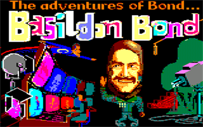 The Adventures of Bond ...Basildon Bond - Screenshot - Game Title Image