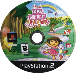 Dora the Explorer: Dora's Big Birthday Adventure - Disc Image