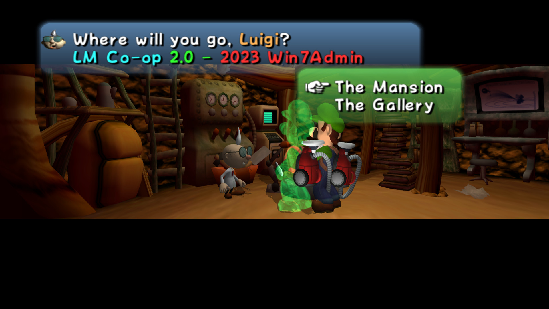 Luigi's Mansion Co-op