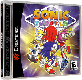 Sonic Shuffle - Box - 3D Image