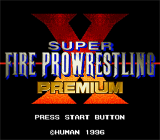 Super Fire Pro Wrestling X Premium - Screenshot - Game Title Image