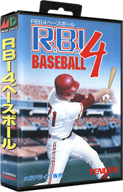 R.B.I. Baseball 4 - Box - 3D Image